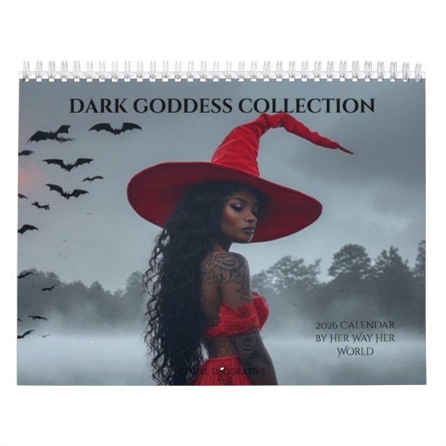 Calendario Dark Goddess Halloween Collection Calendar (Tapa)