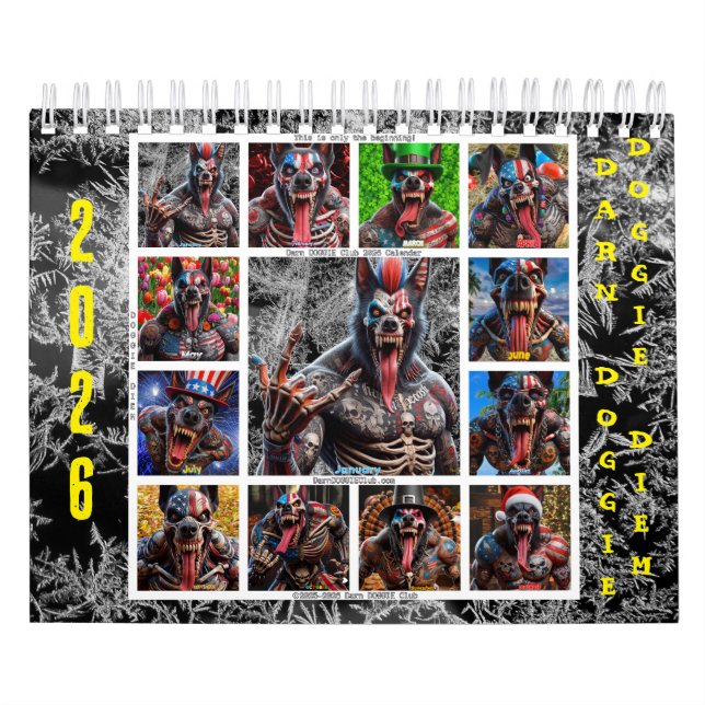Calendario DarnDOGGIEClub 2026 (Tapa)