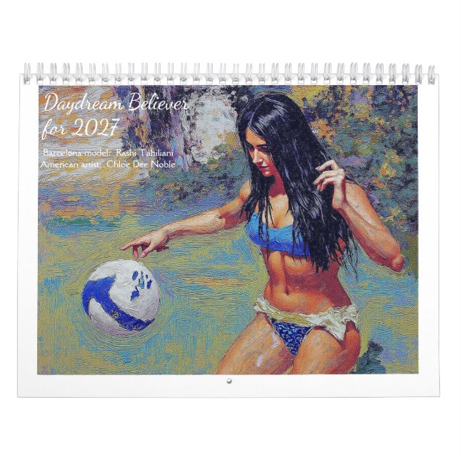 Calendario Daydream Believer for 2027 - 12 month CALENDAR (Tapa)
