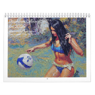 Calendario Daydream Believer para 2026 - 12 meses CALENDAR