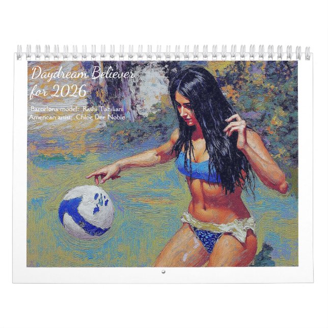 Calendario Daydream Believer para 2026 - 12 meses CALENDAR (Tapa)