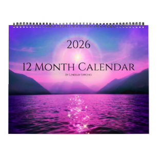 Calendario de 12 meses de 2026 por SSTRANGECLOUDSS