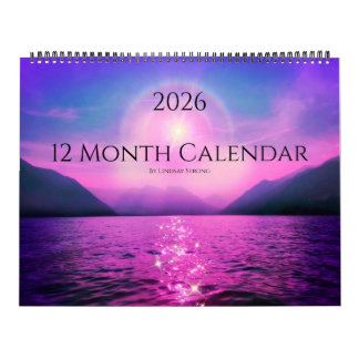 Calendario de 12 meses de 2026 por SSTRANGECLOUDSS