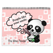 Calendario de 12 meses de buena fortuna de Persona