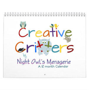 Calendario de 12 meses de Creative Critters