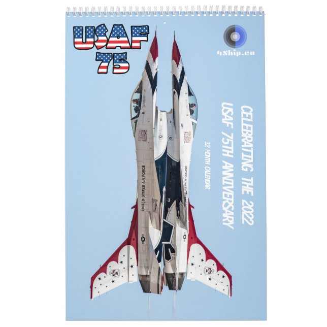 Calendario de 12 meses de la USAF 75 (Tapa)