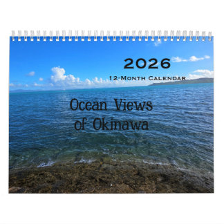Calendario de 12 meses de Okinawa Ocean Views 2026