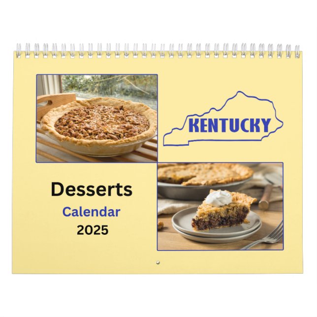 Calendario de 12 meses de postres de Kentucky (Tapa)