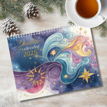 Calendario de 12 meses de Zodiac