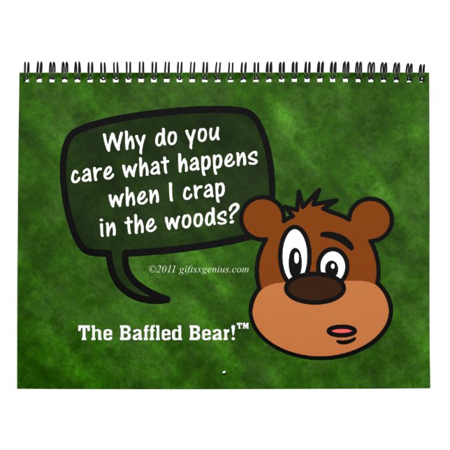 Calendario de 12 meses del Personalizable Humor an (Tapa)