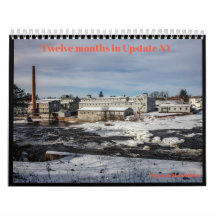 Calendario de 12 meses en Central NY
