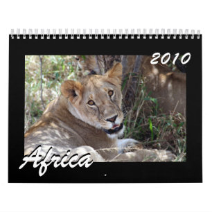 Calendario de 15 meses de África 2010