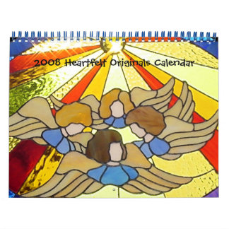 Calendario de 2008 de Heartfelt Originals