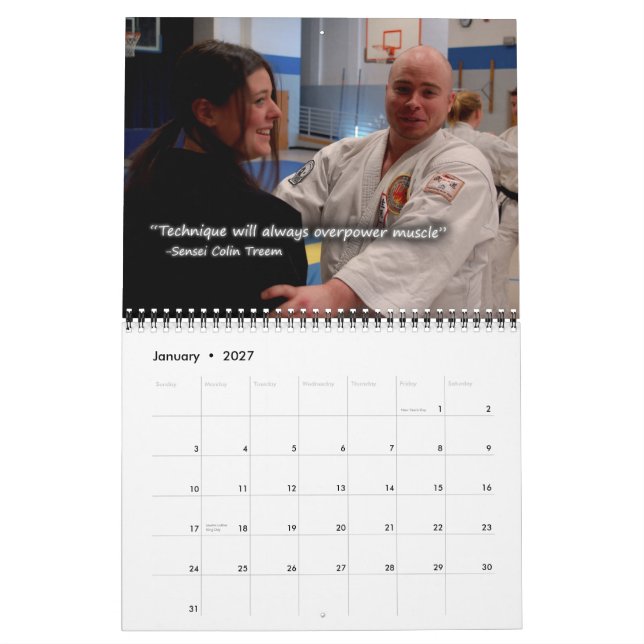 Calendario de 2012 TUMAA (Jan 2027)