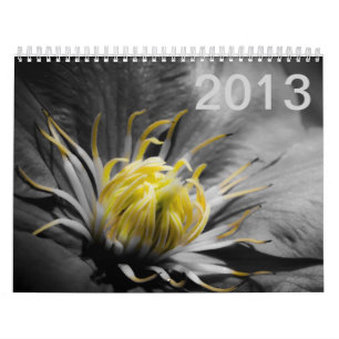 Calendario de 2013 flores
