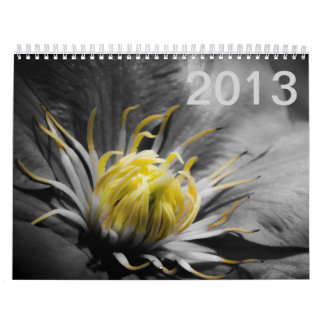 Calendario de 2013 flores