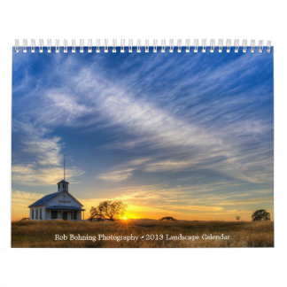 Calendario de 2013 paisajes por la fotografía de