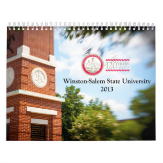 Calendario de 2013 WSSU