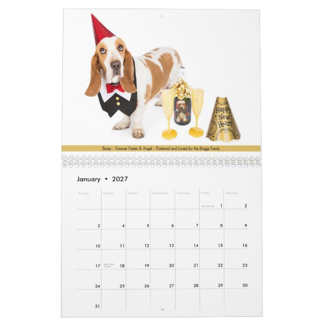 Calendario de 2014 AZBHR (Jan 2027)