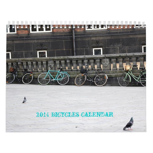calendario de 2014 bicicletas (Tapa)