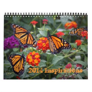 Calendario de 2014 inspiraciones - mariposas