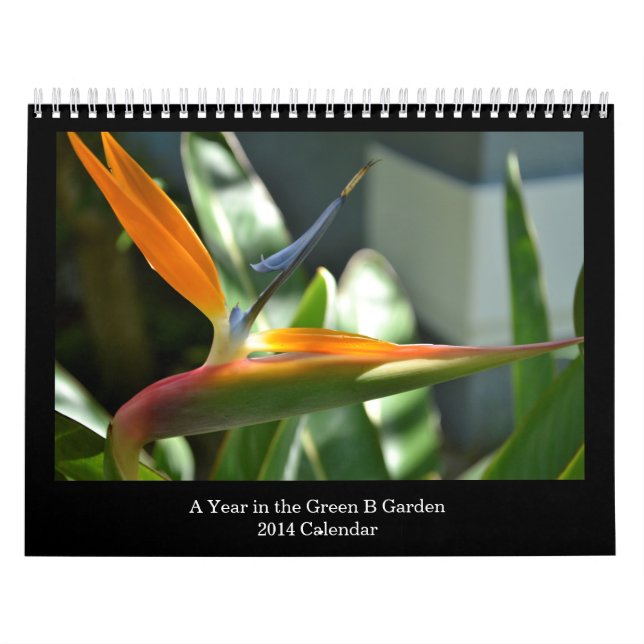 Calendario de 2014 jardines (Tapa)
