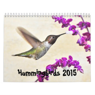Calendario de 2015 colibríes