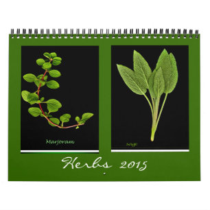 Calendario de 2015 hierbas