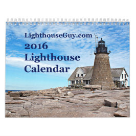 Calendario de 2016 LighthouseGuy.com