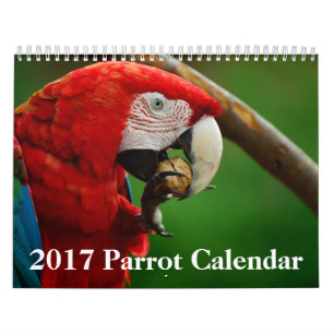 Calendario de 2017 loros