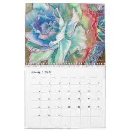 Calendario de 2017 Succulent