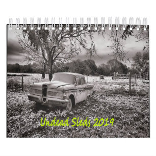 Calendario de 2019 trineos de los Undead
