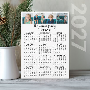Calendario de 2023 de vista de año completo con 4 