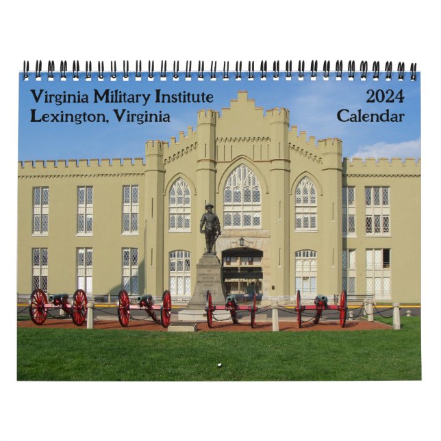Calendario de 2024 - Instituto Militar de Virginia (Tapa)