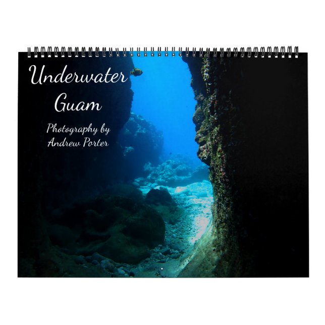 Calendario de 24 meses de Guam subacuático (Tapa)