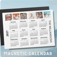 Calendario de 6 Fotos Magneto 2027