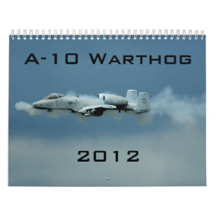 Calendario de A-10 Warthog