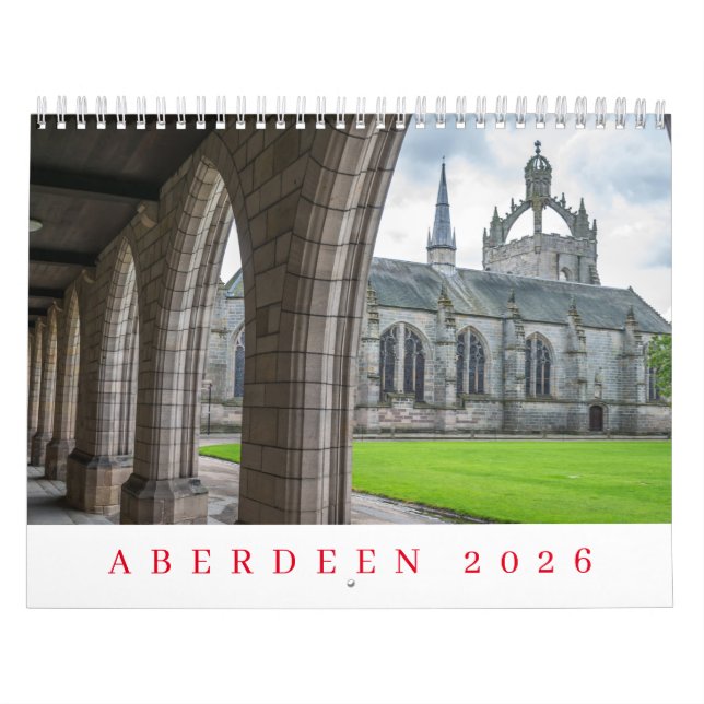 Calendario de Aberdeen 2026 (Tapa)