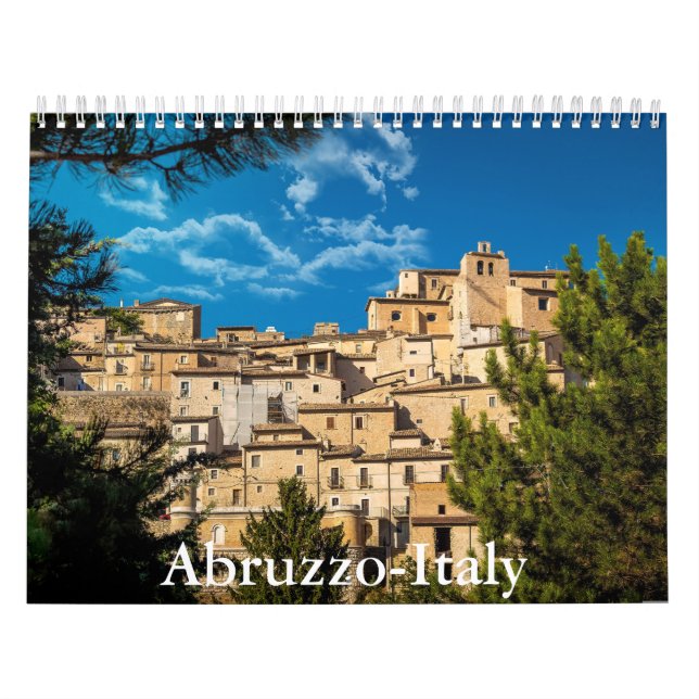 Calendario de Abruzzo-Italia (Tapa)
