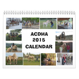 Calendario de ACDHA 2015
