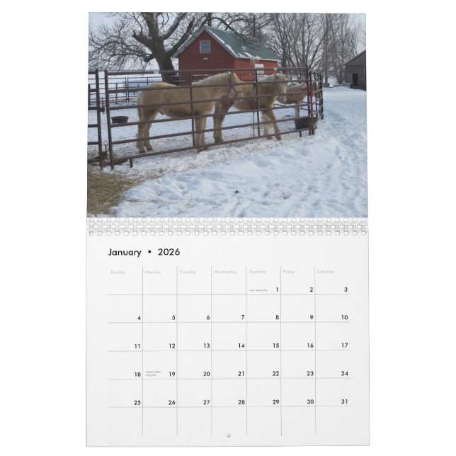 Calendario de ACDHA 2015 (Jan 2026)