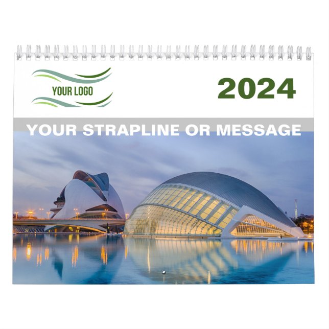 Calendario de actividades de personalizado 2024 (Tapa)