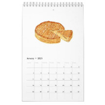 Calendario de acuarela 2021