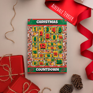 Calendario de Adviento de Navidad con Cuenta Regre