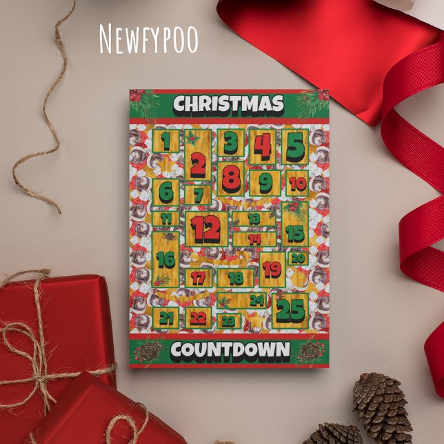 Calendario de Adviento de Navidad de Perro Newfypo (Subido por el creador)