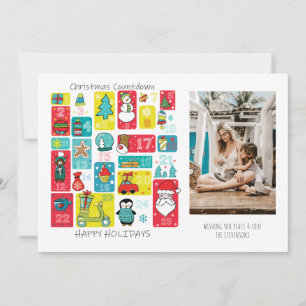 Calendario de Adviento Foto de Navidad