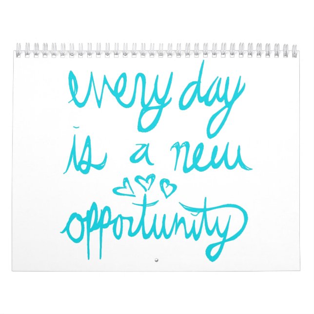 Calendario de afirmaciones positivas (Tapa)