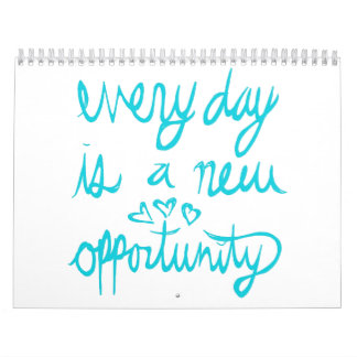 Calendario de afirmaciones positivas