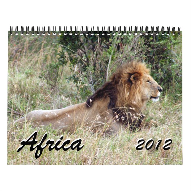 calendario de África 2012 (Tapa)