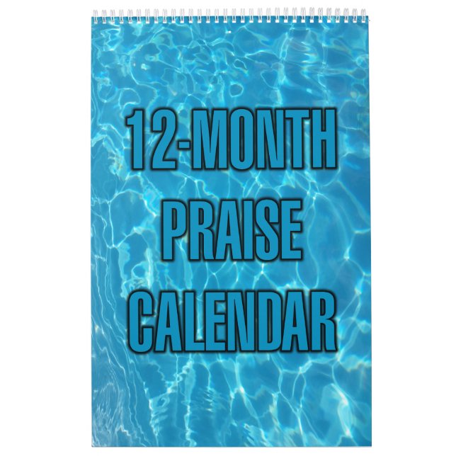 Calendario de Alabanza de 12 Meses (Tapa)